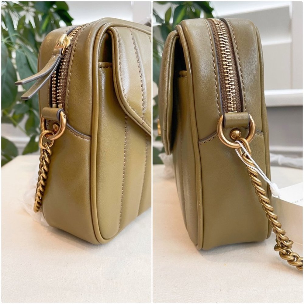 🔥NeW! Tory Burch Kira Quilted Camera Bag - Picture 13 of 17